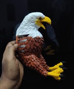 3D Printed Realistic Eagle Wall Light Night Lamp Home Decor