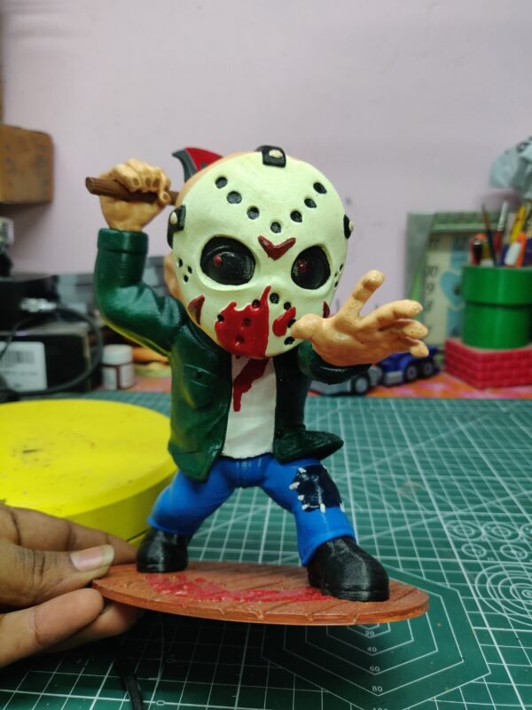 Friday the 13th Jason miniature Toy 3d printed