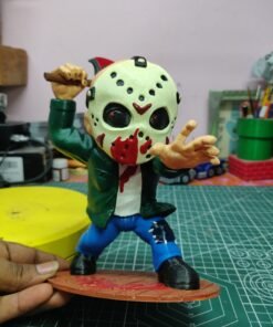 Friday the 13th Jason miniature Toy 3d printed