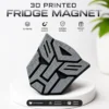 Transformers Logo 3D Printed Fridge Magnet | Autobot Inspired Wall & Refrigerator Decor